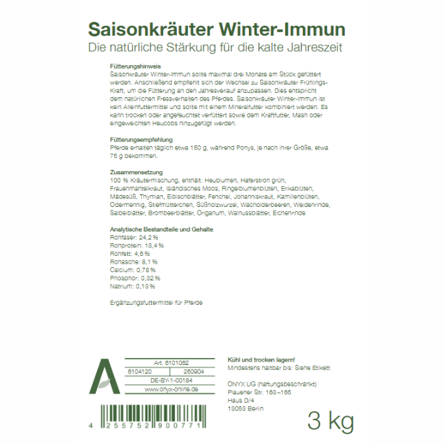 Saisonkräuter Winter-Immun
