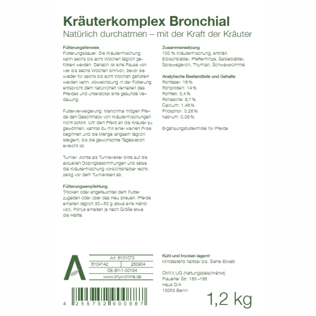 Kräuterkomplex Bronchial